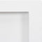 vidaXL Douchenis - 3 vakken - 41x99x9 cm - hoogglans wit