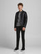 JACK&JONES JUNIOR JJILIAM JJORIGINAL AM 829 NOOS JNR - Slim Fit Jeans - Zwart - Maat 164