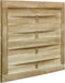 vidaXL - Poort - 100x100 - cm - groen - geïmpregneerd - grenenhout