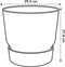 Elho Greenville Rond 30 - Grote Bloempot voor Buiten - Waterreservoir - Living Concrete - Ø 29.5 x H 27.8 cm