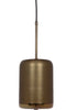 WOOOD Exclusive Safa Hanglamp Verticaal - Metaal - Brass - 60x20x20