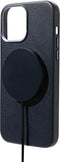 DECODED iPhone 13 Pro - Back Cover - Hoogwaardig ECCO Leer - Donker Blauw
