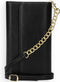 Selencia Hoesje Geschikt voor iPhone 12 Pro / 12 Hoesje Met Pasjeshouder - Selencia Eny Uitneembare Vegan Lederen Clutch - Zwart