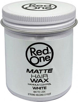 Red One - White Matte Hair Wax - 100ml