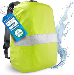 NEXTCOVER® Universele Rugzak Regenhoes - Waterdicht 150D Oxford Polyester - Reflecterend Neongroen