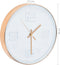 vidaXL - Wandklok - koper-look - 30 - cm