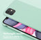 Selencia Hoesje Geschikt voor iPhone 11 Hoesje Met Koord - Selencia Siliconen hoesje met afneembaar koord - Turquoise
