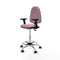 Piqueras y Crespo B2D05RN - Bureaustoel - Hoogteverstelbaar met armleuning - Roze