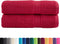 vidaXL - Handdoeken - SOLUND - 2 - st - 600 - g/m² - 50x100 - cm - rood