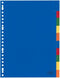 Kangaro tabbladen - A4 - venster - 10-delig - PP - 23-gaats - A410FM