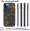 iMoshion Hoesje Geschikt voor iPhone 12 / 12 Pro Hoesje Siliconen - iMoshion Design hoesje - Zwart / Black Marble