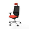 Bureaustoel Piqueras y Crespo D086N2W Donker oranje