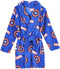 Badjas kinderen - Fleece - Marvel Blauw- 5 Jaar