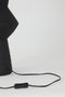 Light & Living Tafellamp Ayla - Keramiek - 61cm - Zwart - excl. kap