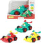 Little Stars - Raceauto - Kunststof 13,5 cm - Blauw