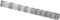 vidaXL - Veldafscheiding - 1,2x10 - m - Gegalvaniseerd - Staal