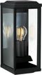 't Gooi Muurlamp Zwart Medium met LED