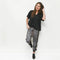 Melli Mello - T-Shirt V neck black