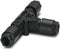 T-verdeler - QPD T 4PE 3X6-11 BK