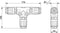 T-verdeler - QPD T 4PE 3X6-11 BK