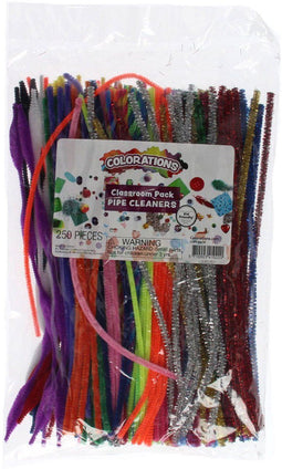 Colorations - Chenilledraad Klaslokaal Pakket, 250st.