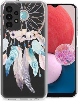 iMoshion Hoesje Geschikt voor Samsung Galaxy A13 (4G) Hoesje Siliconen - iMoshion Design hoesje - Meerkleurig / Dreamcatcher