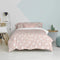 Happy Friday Duvet cover set 2 pieces Clouds pink 155x220 cm (Single) Pink