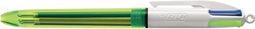 BIC 4 COLOURS FLUO BALPEN 1 stuk