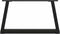 vidaXL - Eettafelpoten - 2 - st - V-vormig - 70x(30-31,3) - cm - staal - zwart