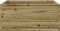 vidaXL - Plantenbak - 100x100x46 - cm - geïmpregneerd - grenenhout