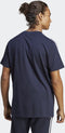 adidas Sportswear Essentials Single Jersey 3-Stripes T-shirt - Heren - Blauw- M