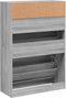 vidaXL-Schoenenkast-met-2-klaplades-80x34x116-cm-grijs-sonoma