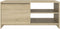 vidaXL - Salontafel - 102x50x45 - cm - bewerkt - hout - sonoma - eikenkleurig
