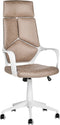 DELIGHT - Bureaustoel - Zandbeige - Polyester