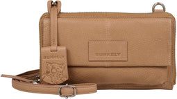 BURKELY Soft Skylar - Phone Wallet Wide - RFID-bescherming - Nude