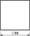 Jung A Range Bedieningselement/Centrale Plaat A590CH - E342S