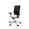 Piqueras y Crespo 3D086N0 - Bureaustoel - Verstelbare hoogte met armleuning - Wit