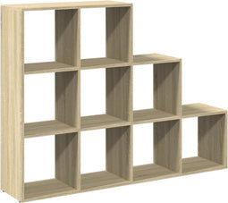 vidaXL - Kamerscherm - / - boekenkast - 137,5x29x103,5 - cm - hout - sonoma - eiken