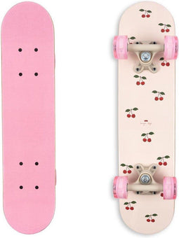 Konges Sløjd Skateboard met verlichte wielen - 38x29x36 - Cherry