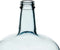 Giftdecor Bloemenvaas - fles - glas - blauw transparant - 22 x 39 cm - vaas