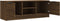 vidaXL - Tv-meubel - 102x35x36,5 - cm - bewerkt - hout - bruin - eikenkleur