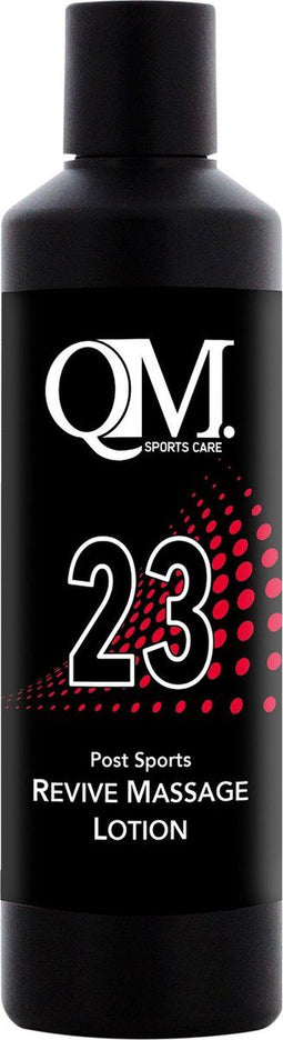 QM Sportscare 23 fles Revive Massage Lotion 200ml