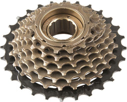Tecora E freewheel 7 speed 14-28t zwart-bruin in box