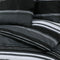 vidaXL - Dekbedovertrekset - 140x200 - cm - katoen - zwart - en - wit