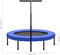 vidaXL Fitnesstrampoline met handgreep en veiligheidsmat 122 cm