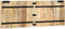 vidaXL - Hoofdbord - 140 - cm - massief - ruw - mangohout