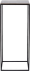 Atmooz - Plantentafel Vince - Zuil - Sokkel - Vierkant - Binnen - Interieur -Goud Brons en zwart - Hoogte 95cm - Metaal