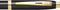 Sheaffer vulpen - 100 E9322 - M - Glossy black gold tone - SF-E0932253