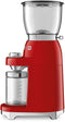 Smeg CGF11RDEU - Koffiemolen - 30 maalstanden - Rood
