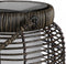 Luca Lighting Peak Lantaarn Solar - H36 x Ø18,5 cm - Donkerbruin